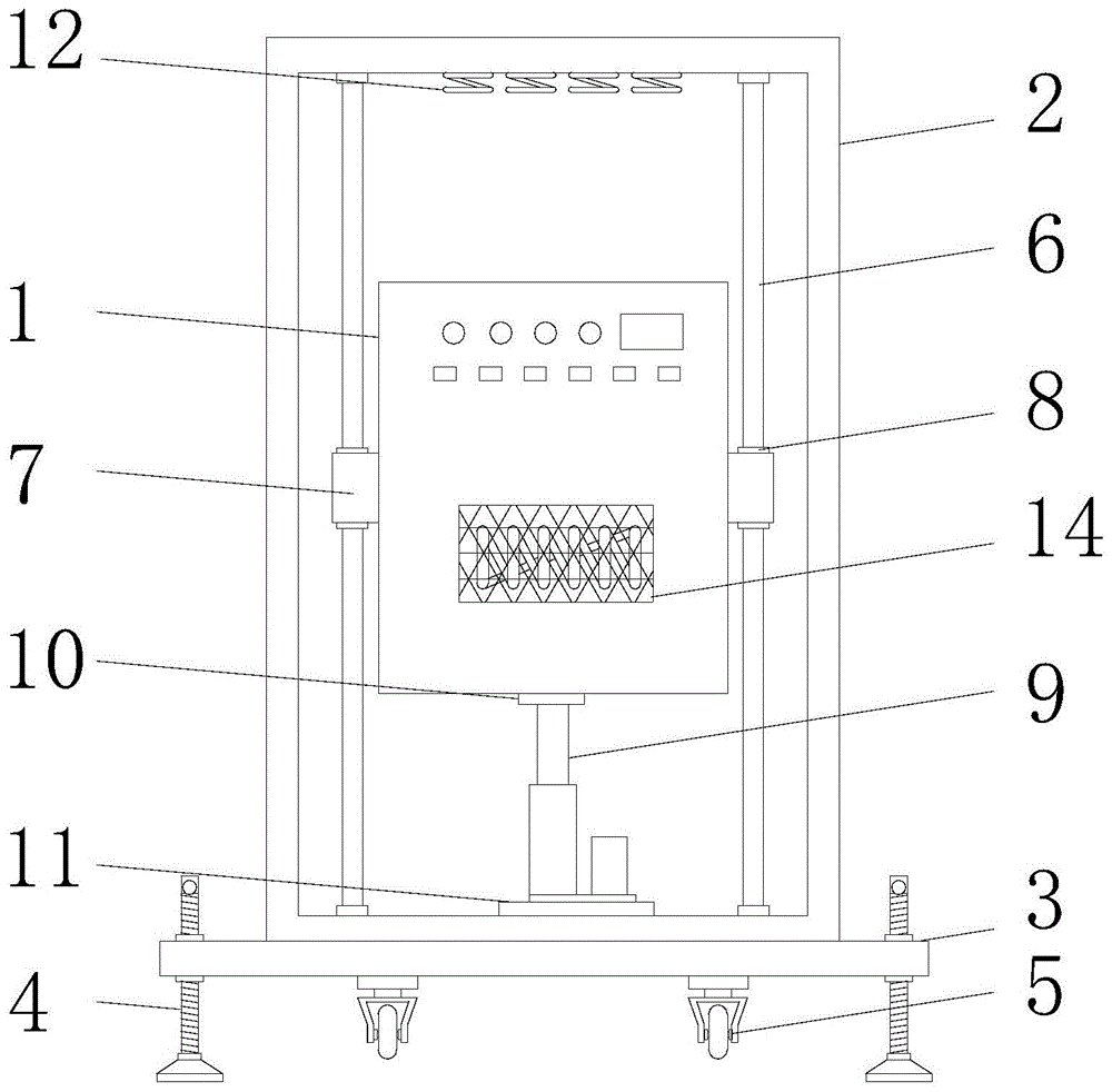 自動升降功能的高頻香蕉看片网站設備前視圖